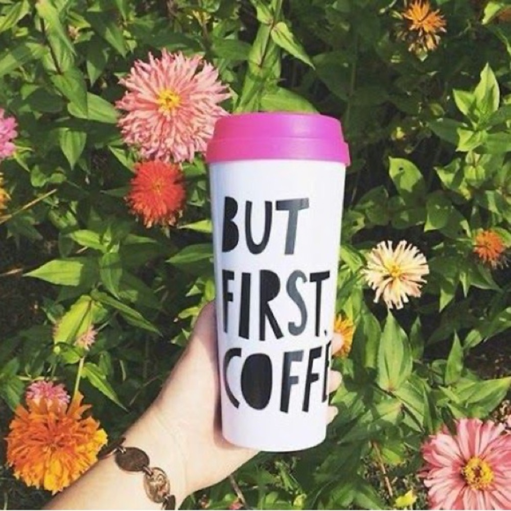 ban.do Hot Stuff Travel Coffee Mug Thermal Tumbler with Lid, But First Coffee - Picture 11 of 11